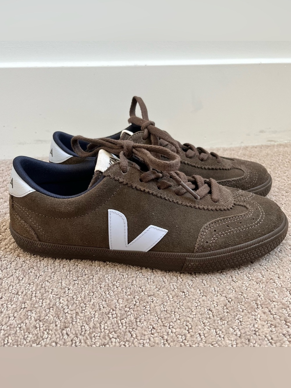 Veja Volley O.T. Sneakers Brown Suede - Picture 5 of 11